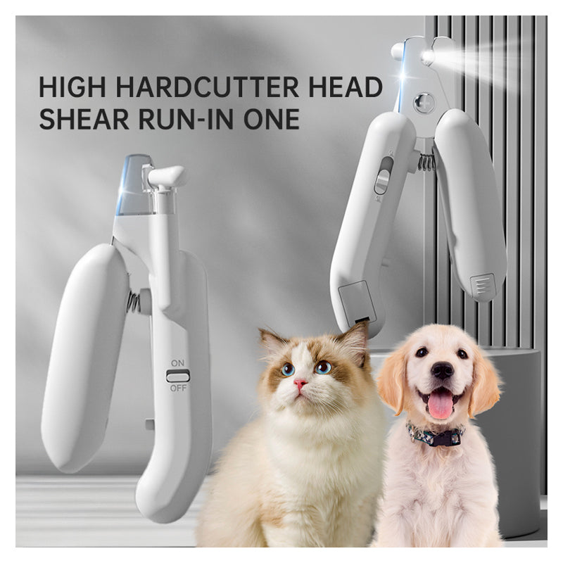 Pet Nail Clippers With Led Light